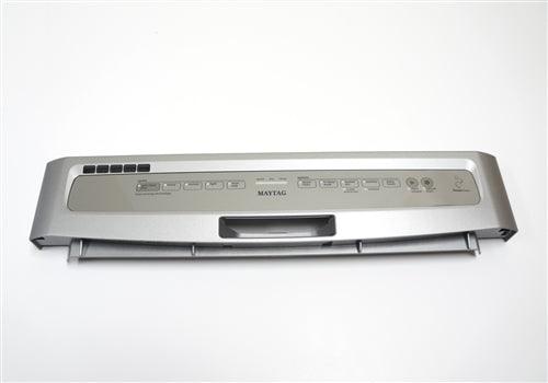 Maytag W10811151 Dishwasher Control Panel Silver