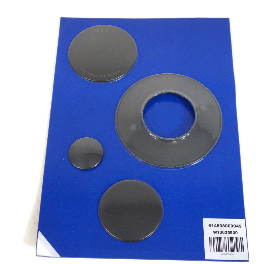 Whirlpool W10811958 Burner Cap Set