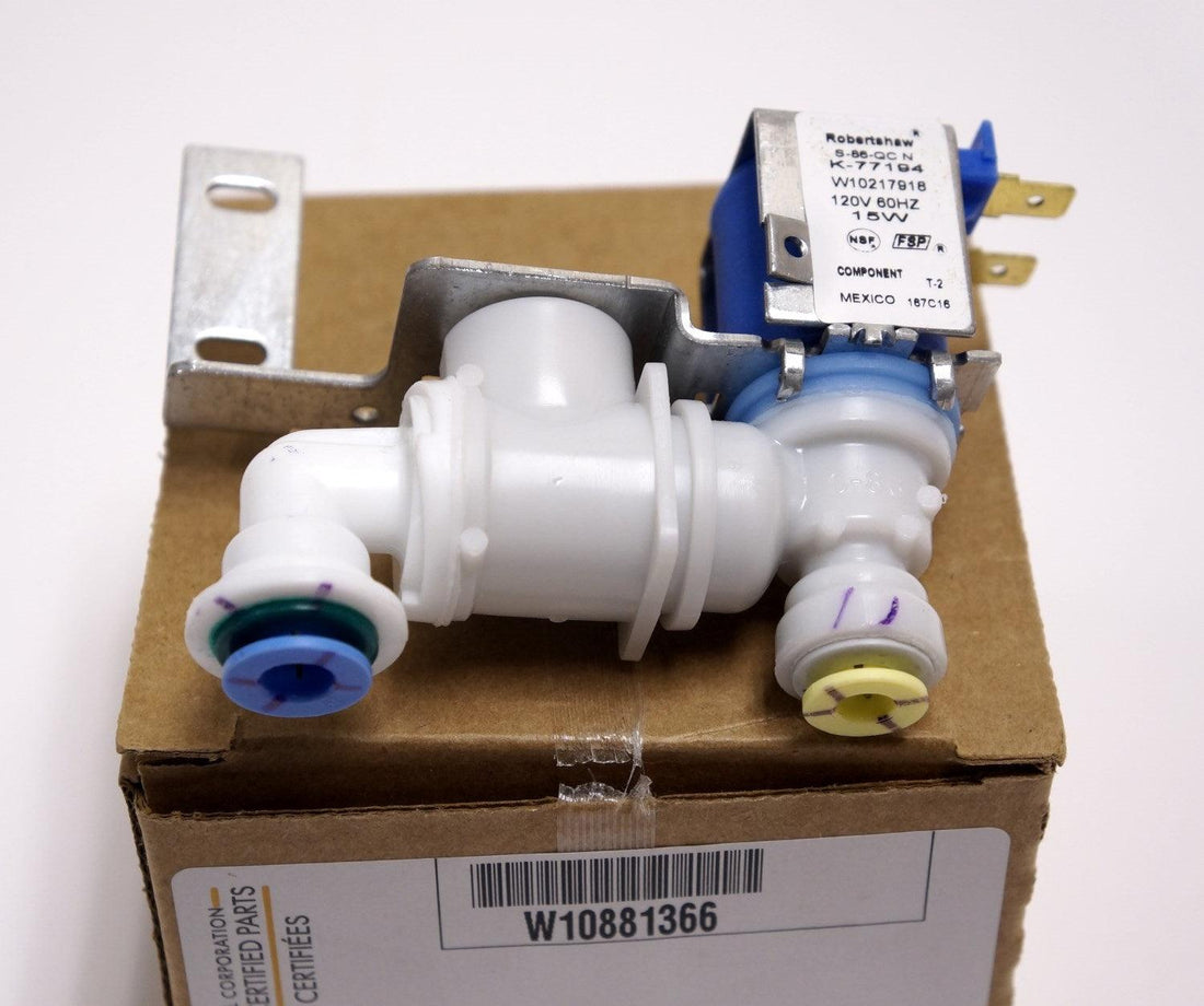 Whirlpool W10881366 Refrigerator Valve