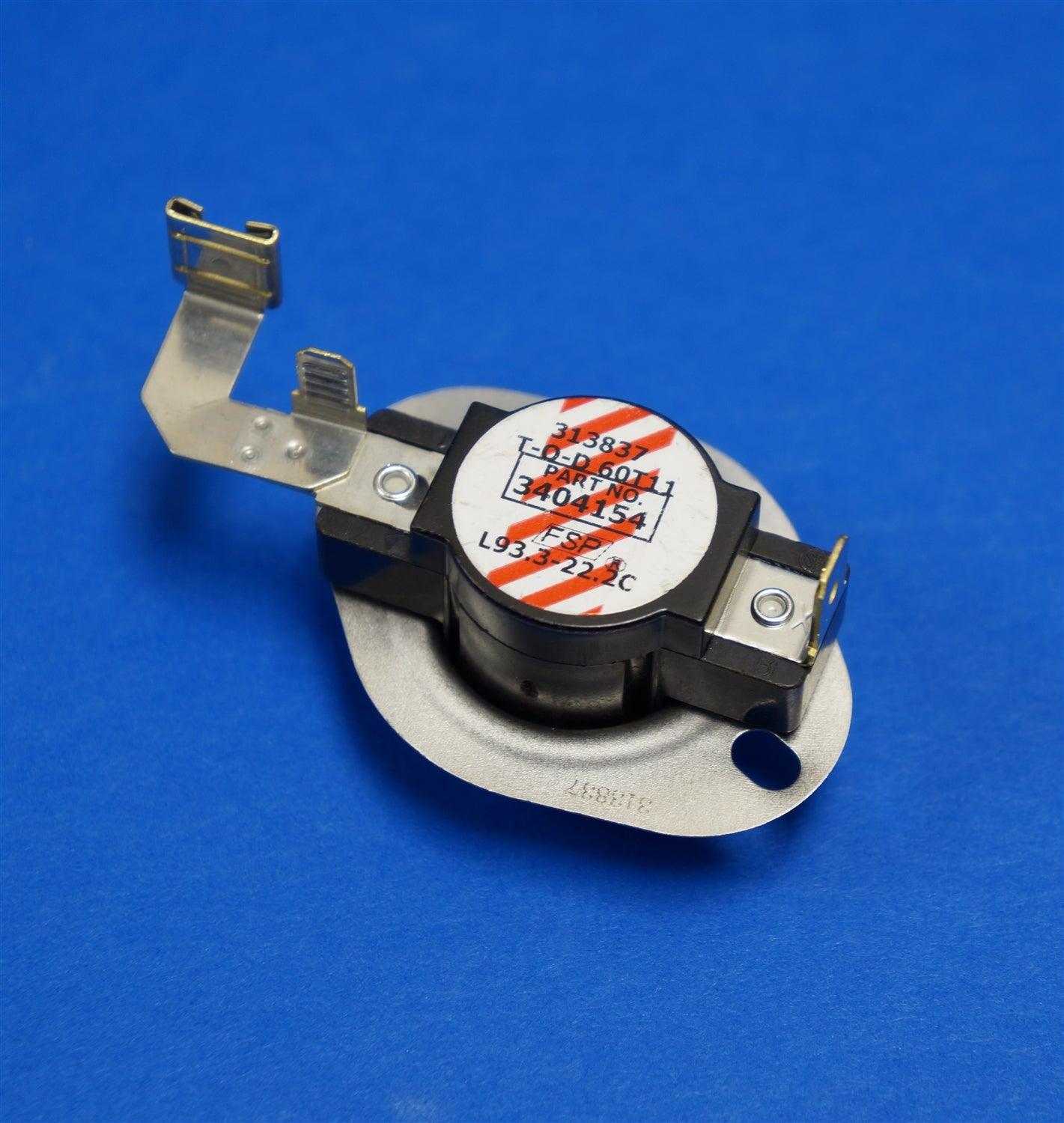 Whirlpool WP3404154 Dryer Hi Limit Thermostat Virginia Service Supply